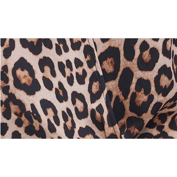 Good American Georgette Wrap Bodysuit Leopard Top | Sz 4, XL | NEW $129 - Picture 8 of 15